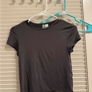 H&M Charcoal Short Sleeve Tee